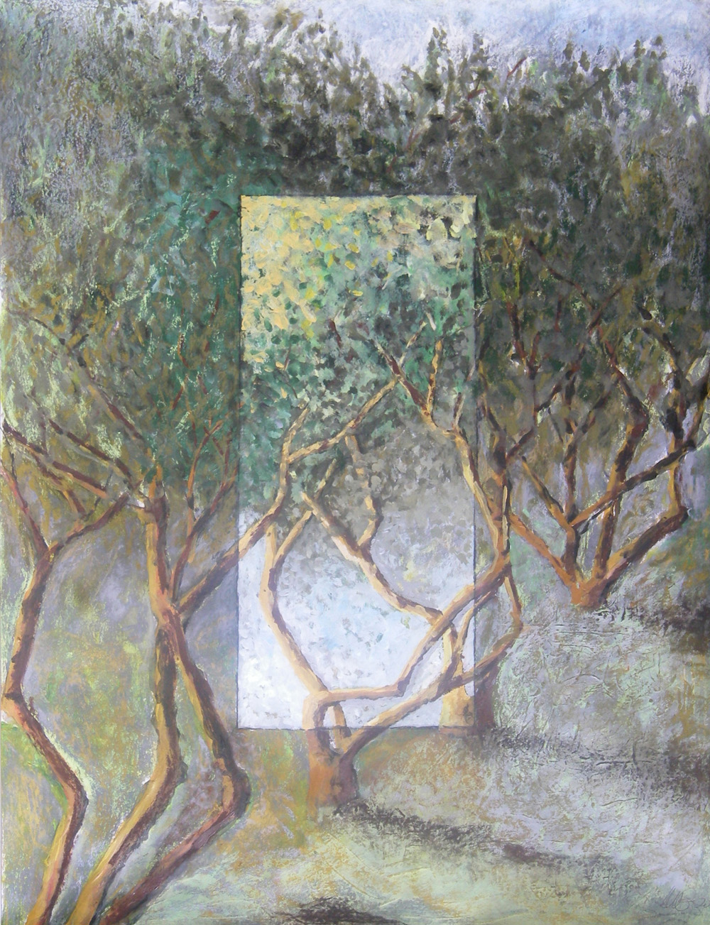 Paintings / Peinture - Oliviers / Olive Trees